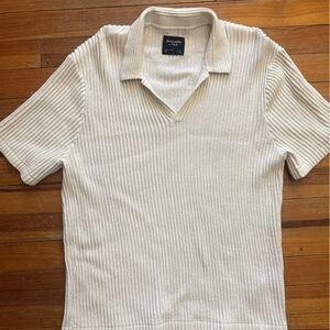 Abercrombie & Fitch Men’s Knit Sweater Polo